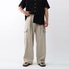 Onl Cargo Nylon Wide Pants Balloon Pants Ice Pants