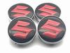 Suzuki Wheel Center Cap Car Hub Center Compatible with MR and Wagon R Exclusive Emblem Wheel Covers for Automotive 60mm Car Hub Set of 4 Covers, Caps,