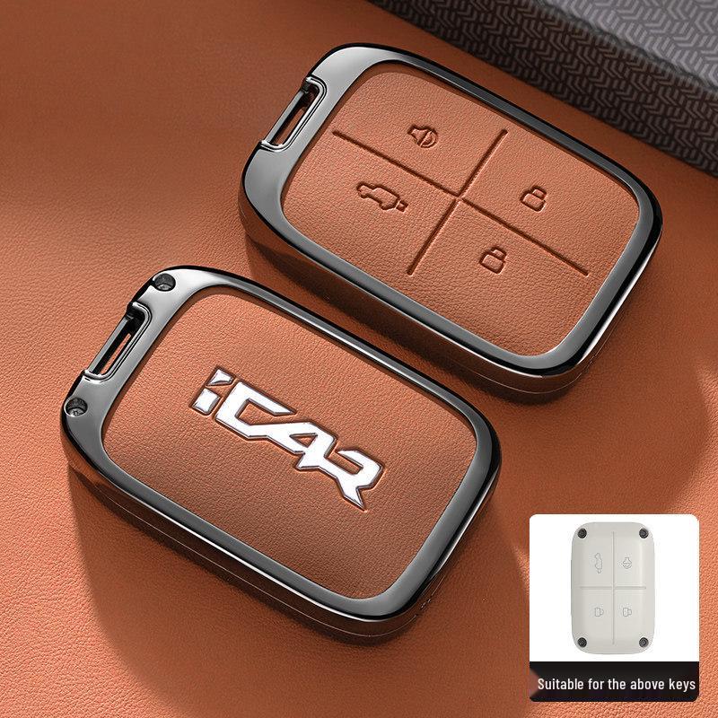 Chery iCar V23 Key Case 2025: Smart Bluetooth Remote Shell & Protective Bag OPP Bag