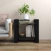 Bookcase - Black - 60x35x57 Cm - Solid Wood - Room Divider - Small Complementary Furniture