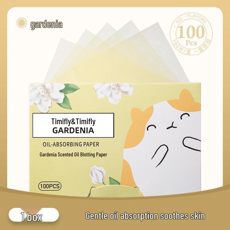 Green Tea Bamboo Charcoal Facial Oil Blotting Paper, 100 Sheets – Skin-Friendly, Refreshing, Pore-Tightening.