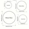Anna and Elsa Print Round Rug, Suitable for Decorating Living Rooms, Bedrooms, Tables, Chairs, Sofas, Etc.