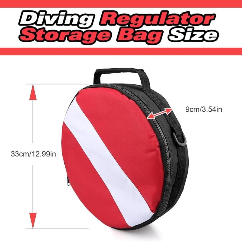 Scubas Regulator Bag Diving Regulator Protective Case Diving Travel Bag Scubas Diving Regulator Bag for Man