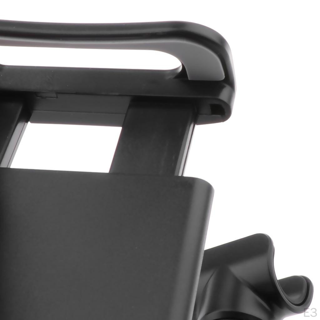 Suporte de Montagem de Encosto de Cabeça Rotativo em Graus para Tablet Ajustável de 4 a 11 Polegadas para Banco Traseiro de Carro