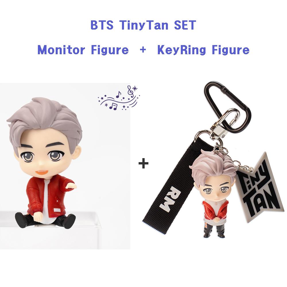 

БТС(Bangtan boys) KeyRing + Monitor Figure SET , TinyTan, Official, Original, Authentic, army, figure idol, KPOP