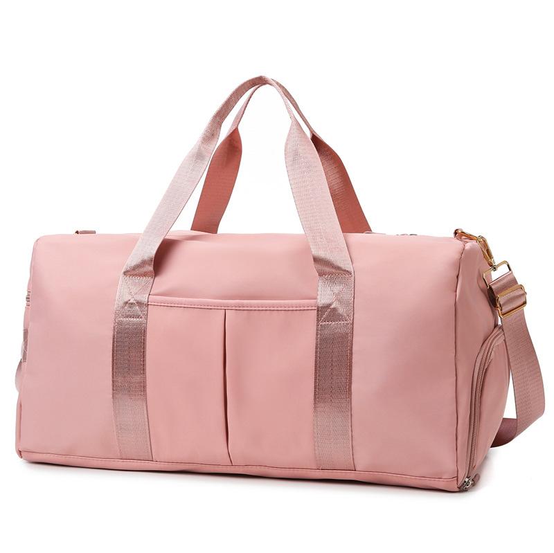 Dry Wet Separation Large Capacity Waterproof Fitness Bag, Hand-held Diagonal Swimming Training Bag, Student Luggage Storage Travel Bag