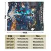 Hollow Knight Game Blanket Velvet Autumn/Winter Multifunction Soft Throw Blanket for Bedding Outdoor Bedspread