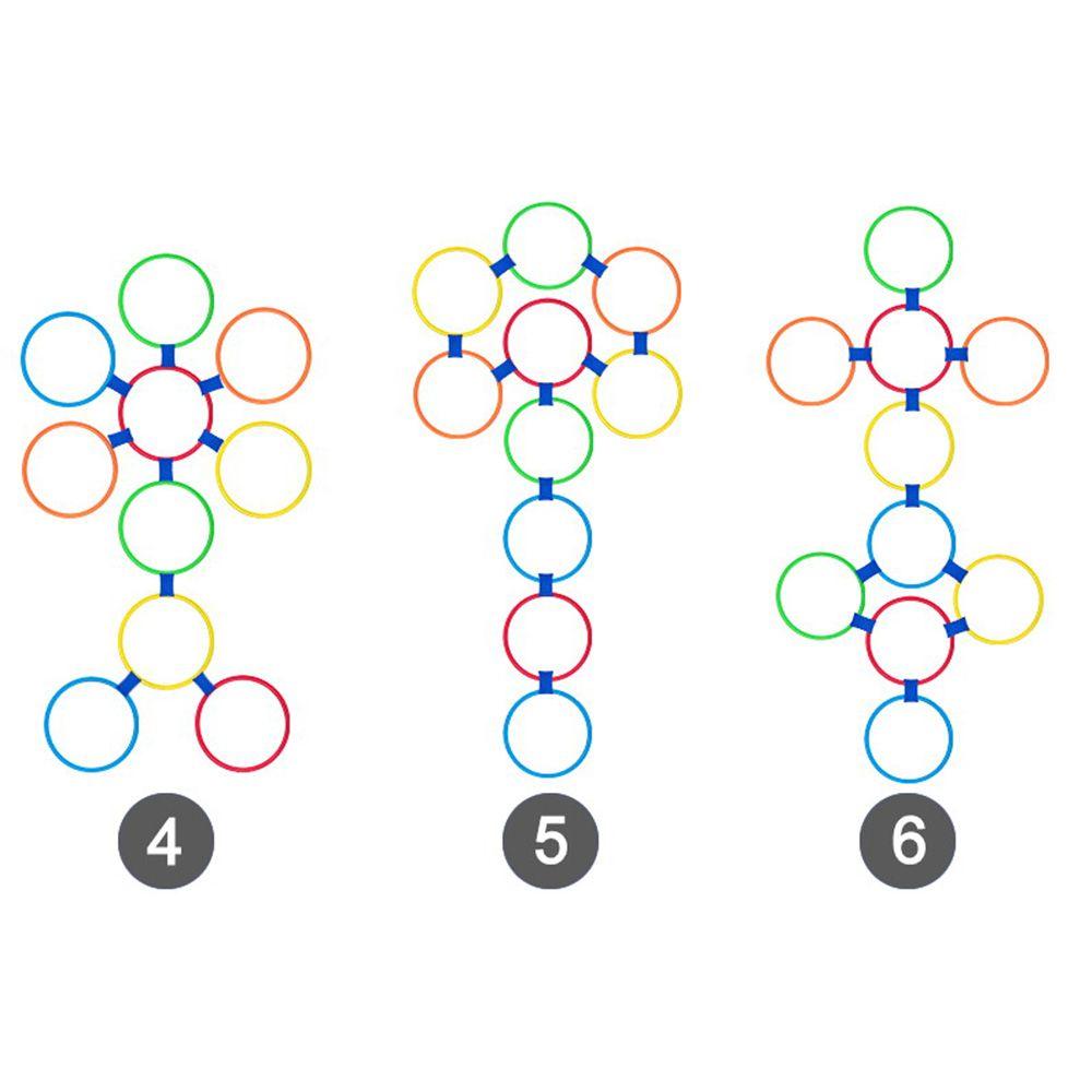 Sale Indoor Carnival Game Outdoor Sensory Play Kids Sports Hopscotch Outdoor Toys Jump Circle Ring