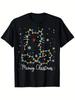 Adorable Feline-Themed Christmas Tee