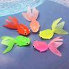 Goldfisch Modell Bunt Cartoon Fisch Serie Miniatur Figur Ornament Weiches TPR Meerestier Fisch Figur Kinder Angelspielzeug Aquarium Dekoration