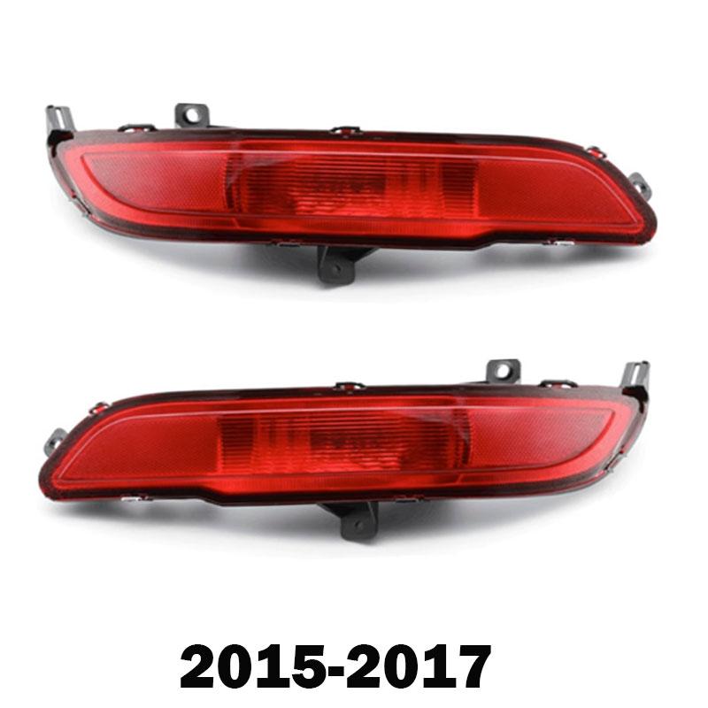 Car Left Right Rear Bumper Foglight Reflector Stop Light Brake Lamp For GAC Trumpchi GS4 2015 2016 2017 2018 2019 2020 Auto Part