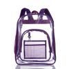 Zaino Tracolla in PVC Trasparente - Impermeabile, Grande Capacità, Borsa Ita Unisex Adatta per Studenti