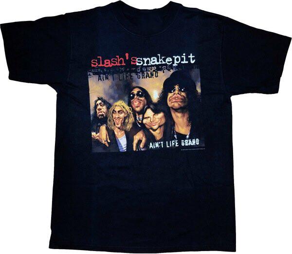 Popular Slash’s Snakepit Band Short Sleeve Men S235XL Tee 7D340 Unisex T-Shirt S