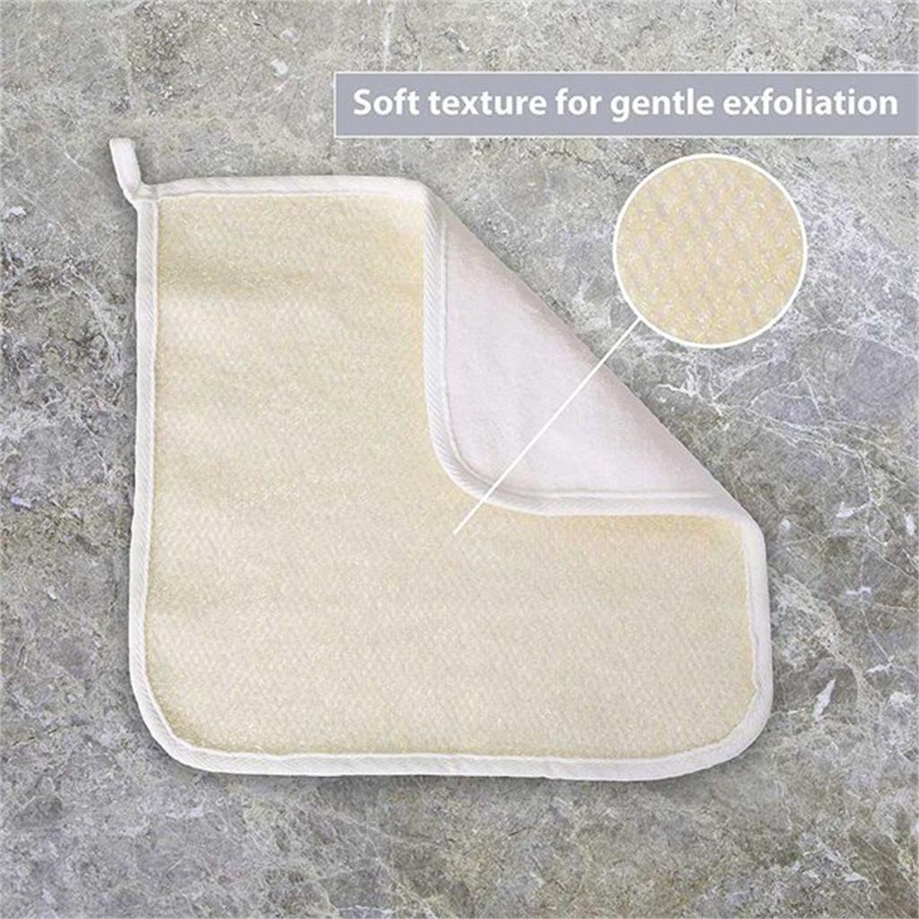 Exfoliating Face And Body Wash Cloths Towel Soft Weave Cloth Massage Bath Cloth For Women And Man