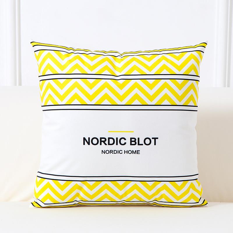 Pillow Cushion Office Waist Cushion Living Room Chair Sofa Waist Cushion Nordic Ins Style Simple and Modern