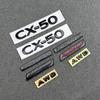 For Mazda CX-50 Car Modification Rear Marked Side Marking CX-30 Decorative Car-Sticker RearCX-60 CX-90 Trunk Fender Sticker Wcgvh11