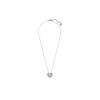 Swarovski Cupid Two-Tone Heart Crystal Necklace Women Necklace 5118810