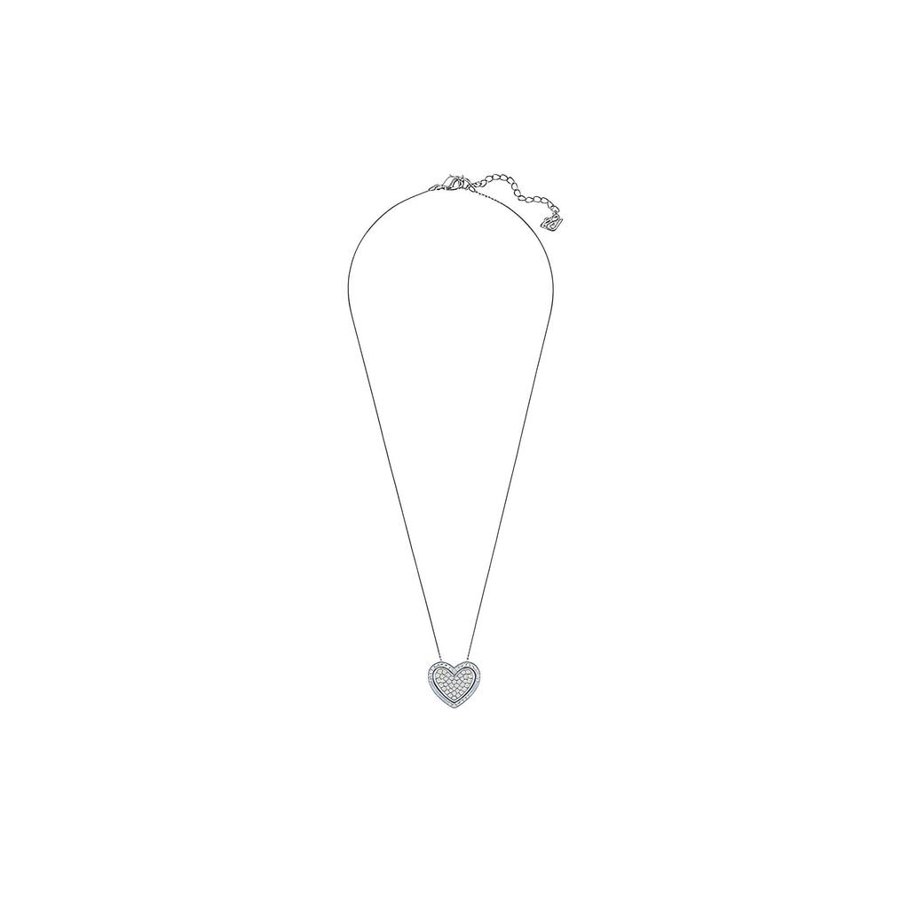 Swarovski Cupid Two-Tone Heart Crystal Necklace Women Necklace 5118810