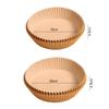 50/100Pcs Air Fryer Disposable Paper Non-Stick Airfryer Baking Papers Round Air-Fryer Paper Liners Paper Kitchen Accessories