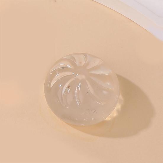 Stress Relief Dumpling Squeeze Toy Clear Mini Steamed Bun Sensory Toy Soft Stretchy Stress Ball Fidget Toy Party Favors