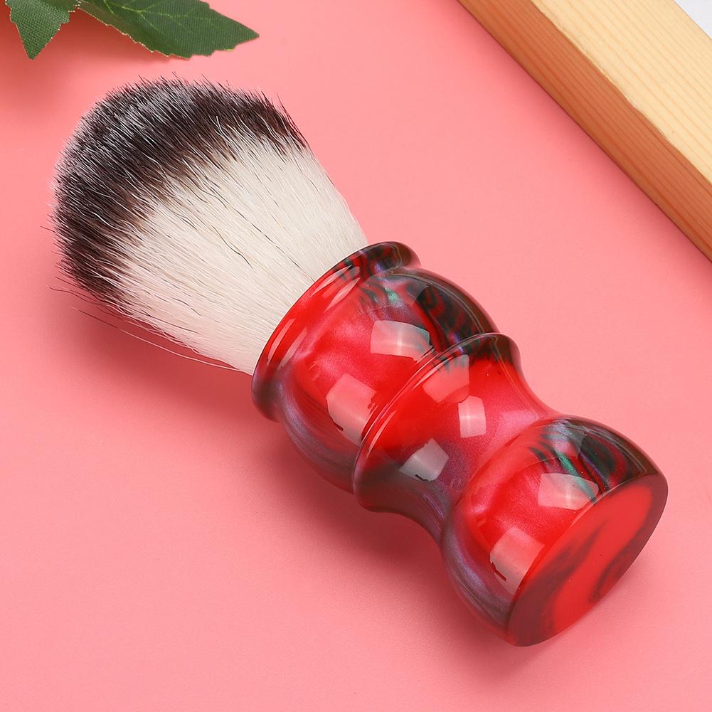Professional Men Beard Shaving Brush Facial Hair Cleaning Brush for Barber Salon Home
