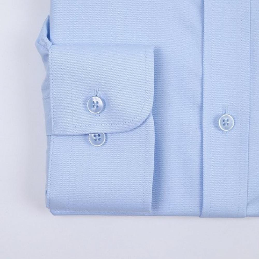 RENOMA Regular Fit Cotton Polyester Blend Twill Solid Long Sleeve Shirt  Rzrsg0 004bu 