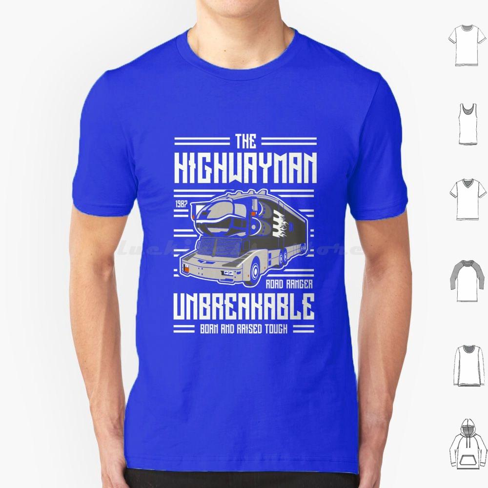 The Highwayman T Shirt Cotton Men Women DIY Print Highway Man Truck Car Rider Tv Show 1980 Usa American Geek Hero Superhero