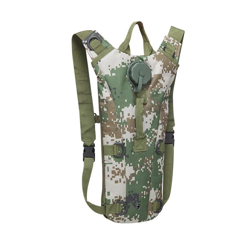 Long-Distance Hiking Hydration Backpack with 3L Bladder - Large Capacity & Multifunctional Tactical Pack