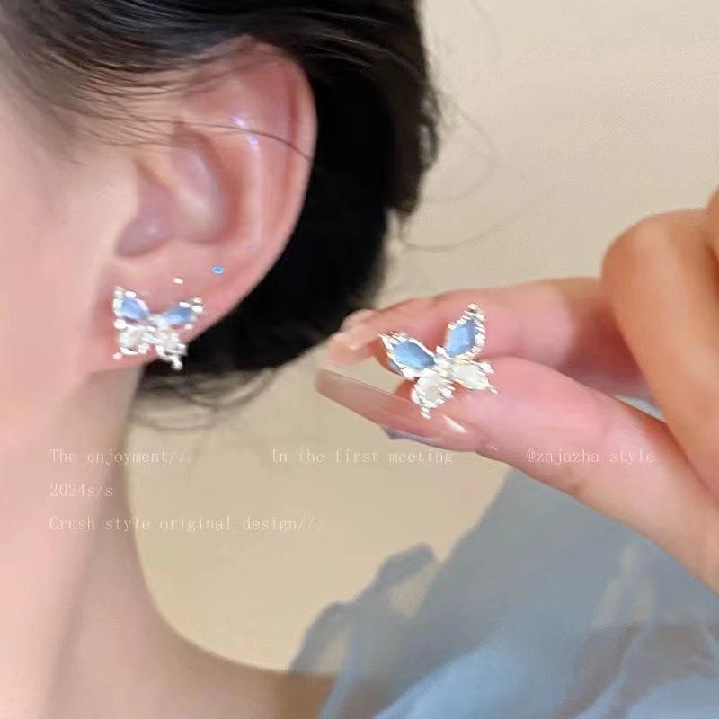 Color Dopamine Earrings, Sweet Super Fairy Temperament, Simple Personality and High Value Niche Earrings