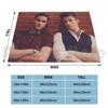 Badass Klaine Blanket For Sofa Bed Travel Klaine Chris Colfer Darren Criss Kurt Hummel Blaine Anderson Glee