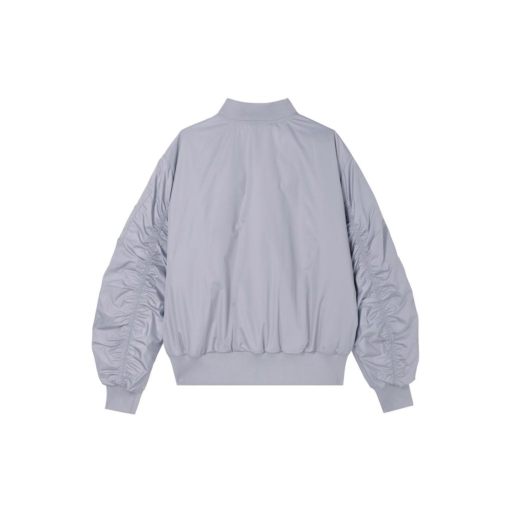 Adidas Originals FW24 Sports Lifestyle Series Casual Minimalist Retro Stand Collar Jacket Unisex Jackets Honor-Gray JX7066