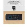 Wooden Soundbar Bluetooth Speaker Music Acoustic System 40W HIFI Stereo Music Surround LED Display Outdoor Speaker With FM Radio