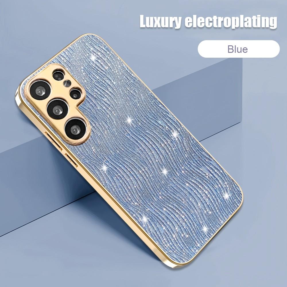 Electroplate TPU Phone Case For Samsung Galaxy S25 Egde S25 S24 S23 Ultra Plus S23 FE S24 FE 5G Cover Camera Shockproof Cases