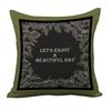 Nordic Retro Lamp Luxury High-End Pillow Cover Living Room Bedside Sofa Pillow Bedroom Cushion Pillow Case Premium