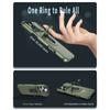 For iPhone 16 Pro Magnetic Phone Case TPU+PC Cover with Kickstand and Slide Lens Lid