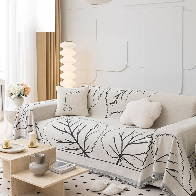 

Полотенце для дивана из синели, чехол для дивана, не царапающий ткань, простая подушка для дивана, полный комплект, универсальный чехол для дивана, универсальный чехол 180*130cm