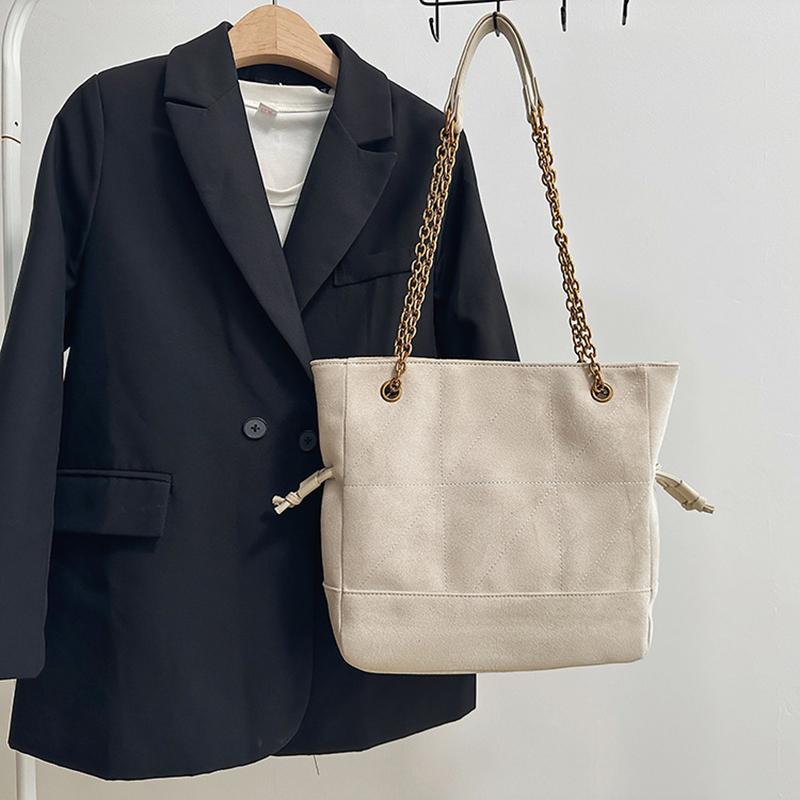 Yogodlns Luxury Large Capacity Faux Suede Tote Bag Winter Designer Shoulder Bag Women's Underarm Bag Handbags and Purses