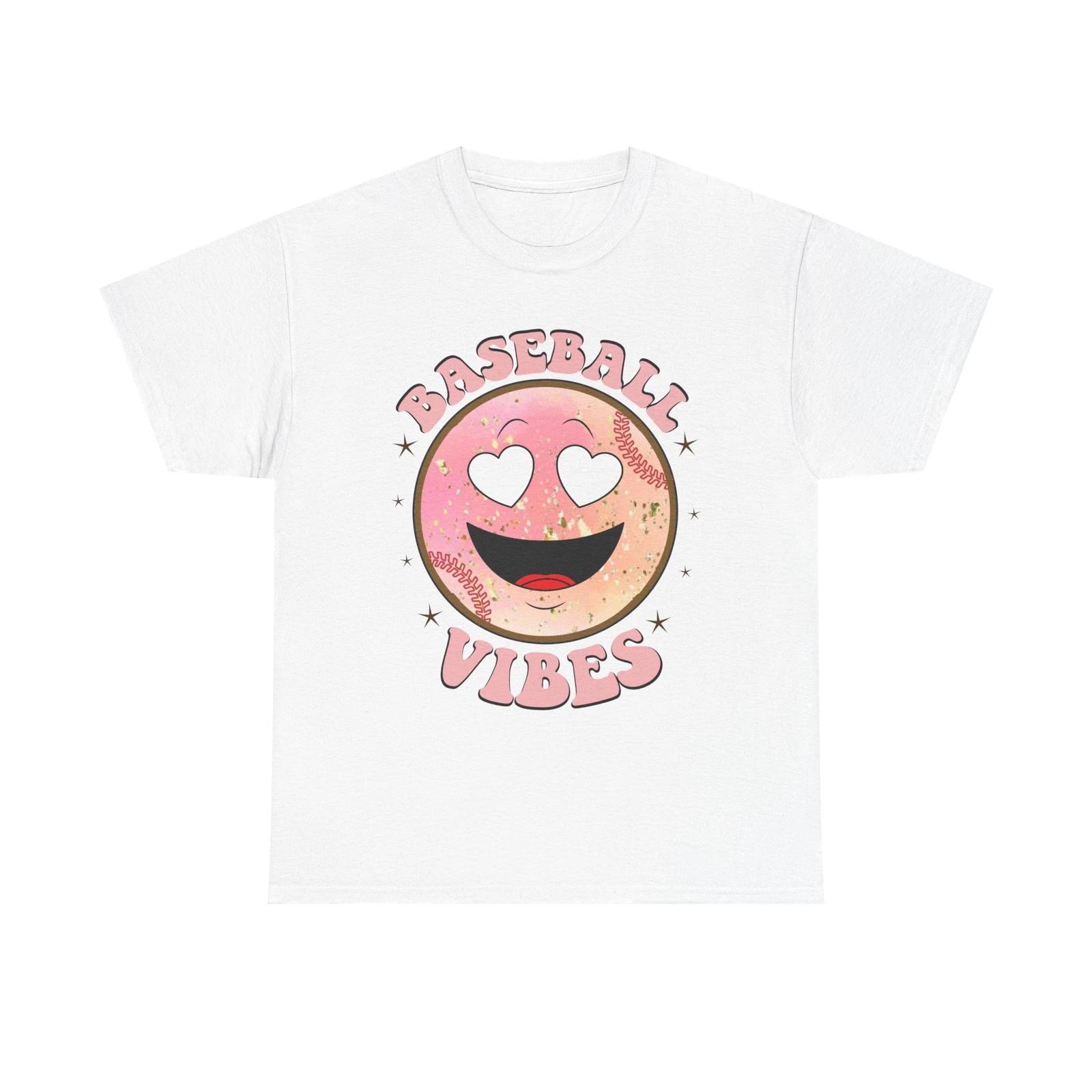 Baseball Vibes Unisex Heavy Cotton Tee L