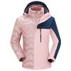 Women's Water-Repellent 3-in-1 Detachable Down Hooded Jacket - Autumn/Winter Mountaineering Top.