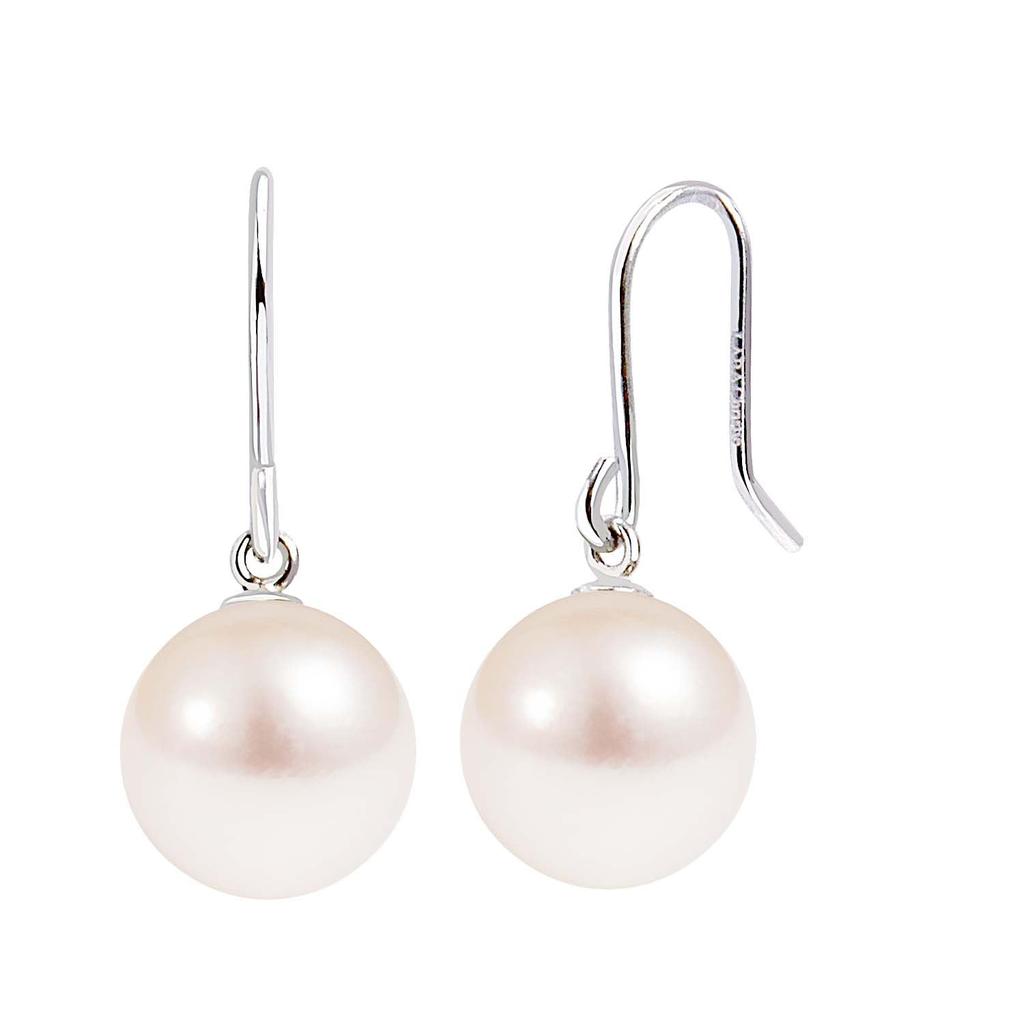 Earrings for Akoya Single Hook Pt900 [Lala Christie] Women, Pearl, Pearl, Earrings, Platinum, le56-0006-pt