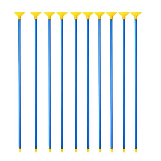 10/20 Pezzi 42cm Frecce Giocattolo per Tiro con l'Arco per Bambini, Pallottole Morbide con Ventosa con Aste in Plastica, Accessori Sicuri per il Gioco all'Aperto