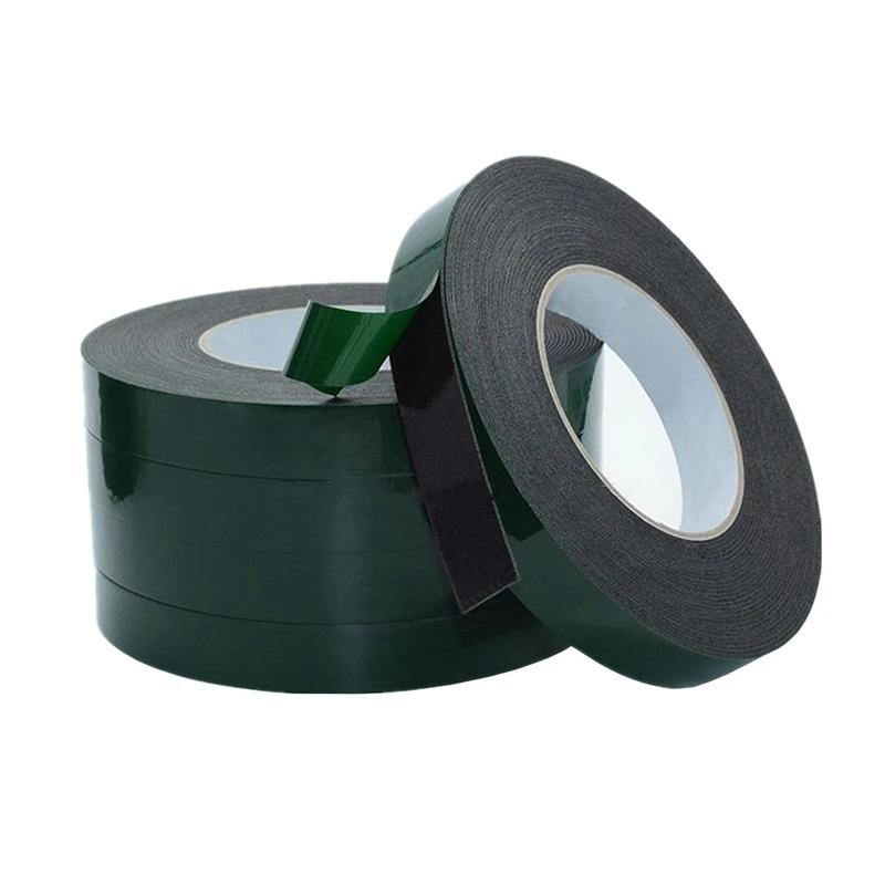 50M 1MM Thick Double Sided Tape Strong Adhesive Black Foam Tape For Cell Phone Repair Gasket Screen PCB Dust Proof Tape