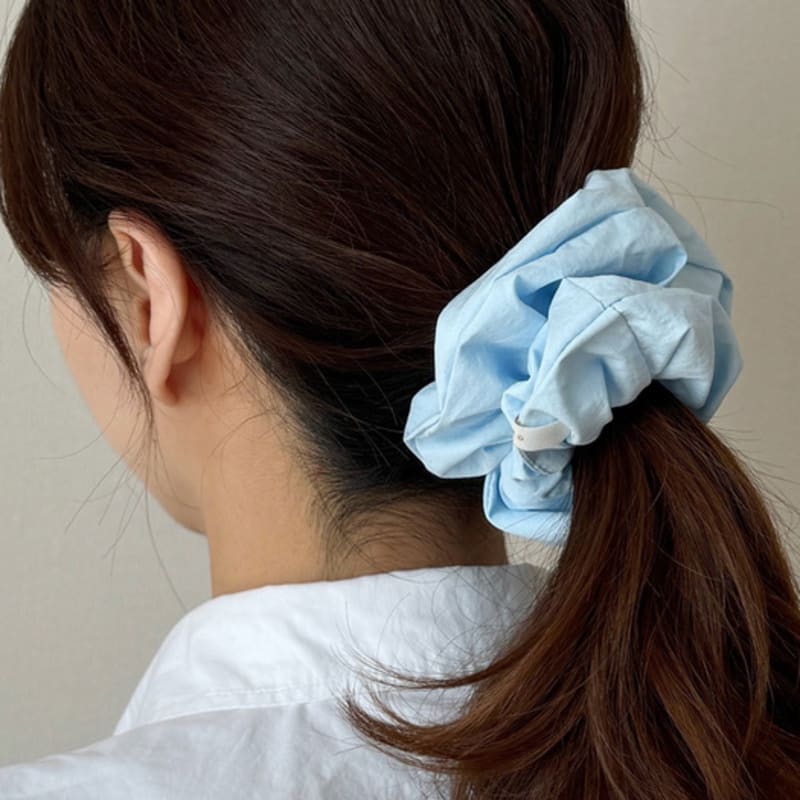 oar Vintage Shirt Scrunchie [Sky]
