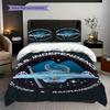 Starship Cosmic Clouds Threepiece Set 1 Duvet Cover 2 Pillowcase Without Core Duvet Cover And Pillowcase Soft And Comfortable Bedding Set