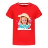 New Nastya Tshirt for Children Cartoon Printed T Shirts Baby Girls Short Sleeves Tops Kids 2026 Summer Clothing Boys Streetwear