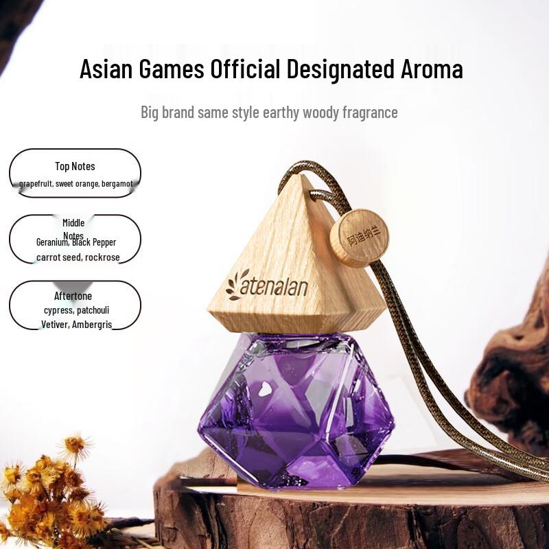 Jiemengzhe Car Air Freshener Zen Tea Pendant