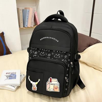 Children's Backpack Student Schoolbag Women's Large Capacity Outdoor Lightweight Travel Backpack
