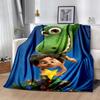The Good Dinosaur Flannel Blanket Soft Warm All-Season Throw, Design for Camping, Car Travel, Hiking Sofa, Bed, Office Perfect Gift for Parties