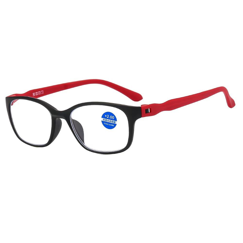Stylish And Comfortable High Definition Reading Glasses Anti-Blue Light No Screws Anti-Radiation Ultra-Light Middle-Aged And Elderly Reading Glasses