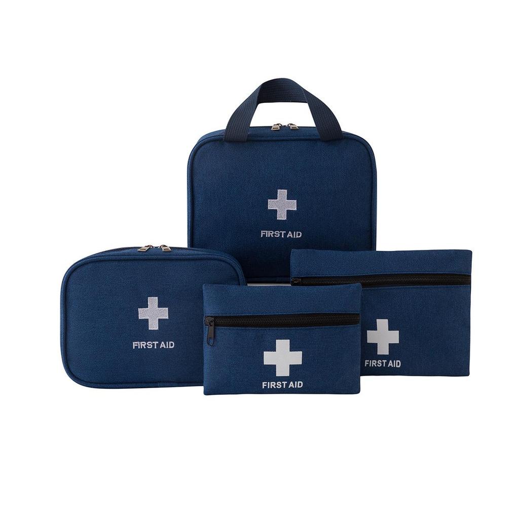 Portable Travel First Aid Kit: Emergency Medicine Bag & Health Storage Pouch